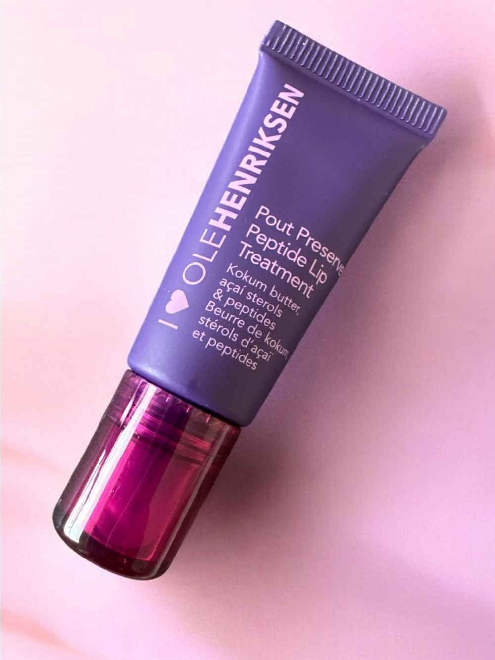Ole Henriksen Purple Lip Treatment Balm with Pink Cap